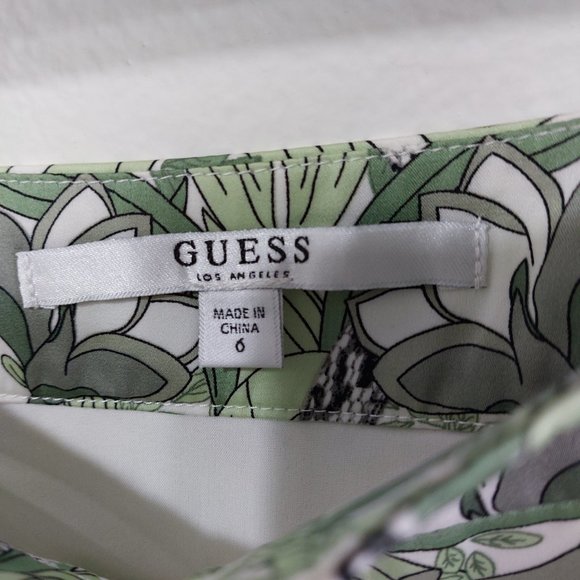 GUESS Womens Snake In The Garden Scuffy Reese Skirt Size 6 Silky Smooth Cute - Picture 6 of 10